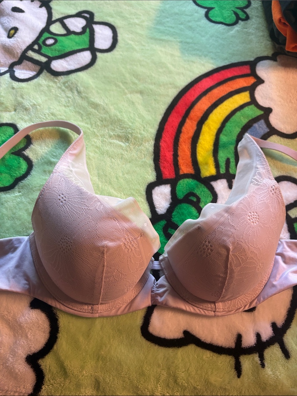 aerie purple lace real power plunge bra